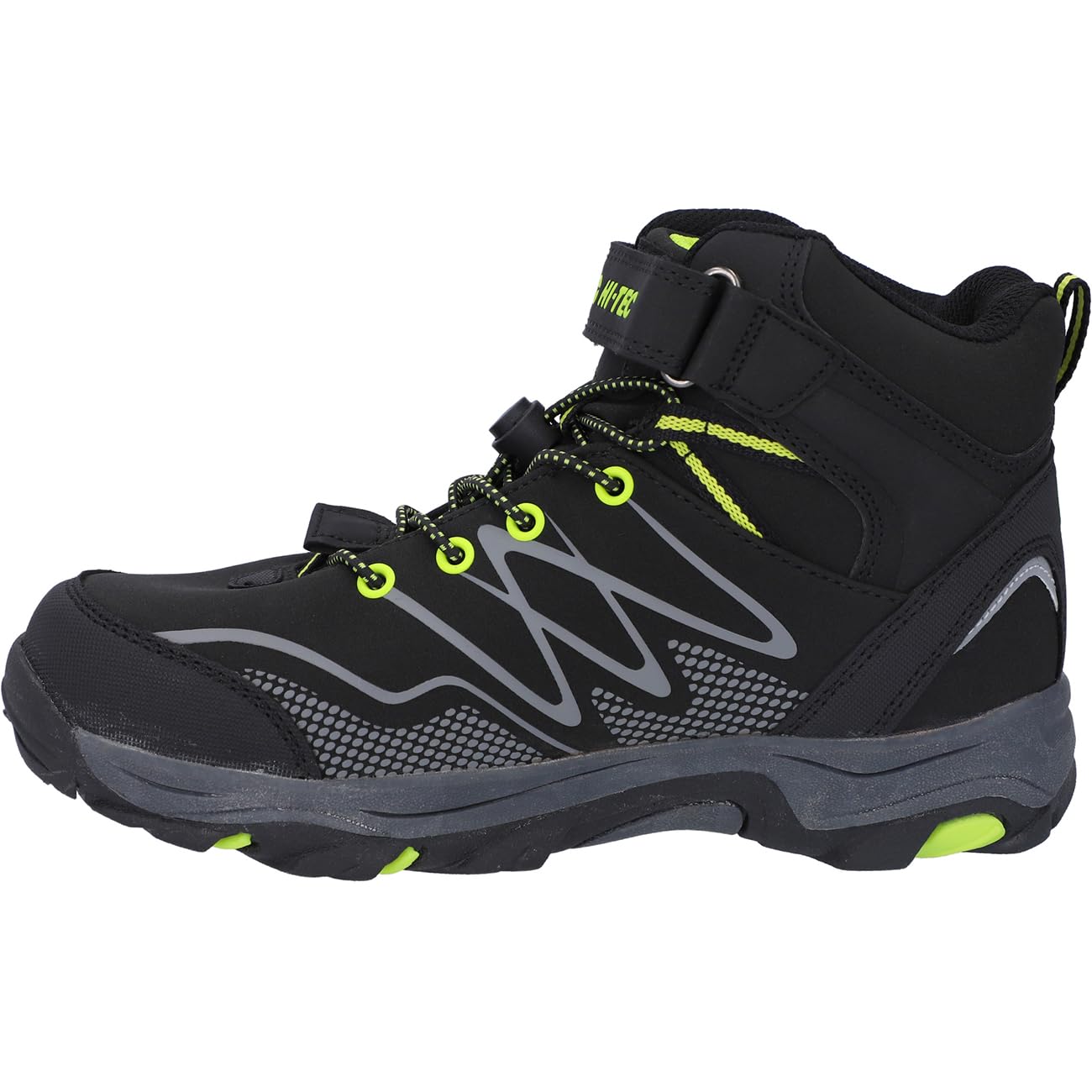 HI-TEC Blackout Mid WP Jr, Scarpe da Passeggio Bambini e Ragazzi