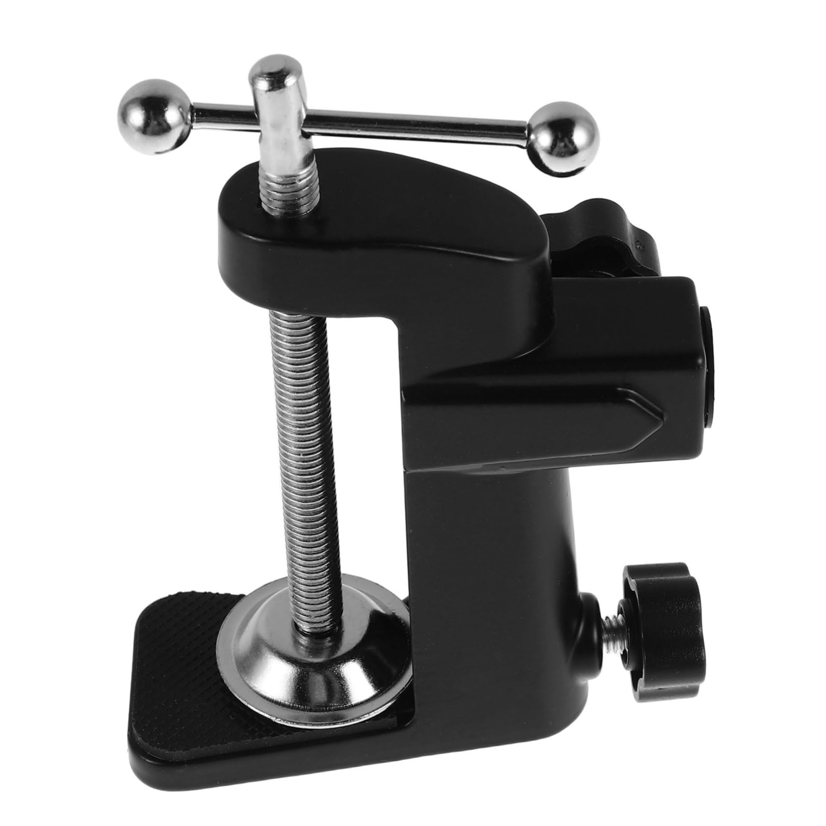 Abaodam Adjustable Mic Arm Desk Mount with Metal Base Table Clamp for Podcasting Live Streaming Recording Versatile Holder for Condenser Microphones Effortless Setup High Load Capacity