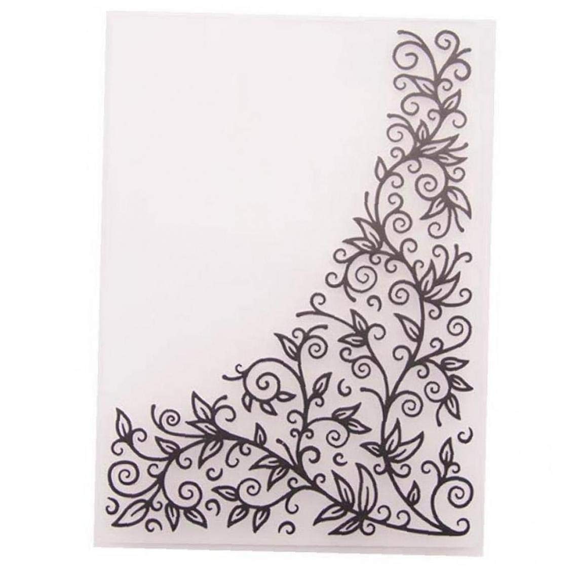 Pinicecore 1Pcs Card Embossing Folder Plastic Decoration Template Stencils For Making Paper Cards Scrapbooking Craft Photo Album Tools