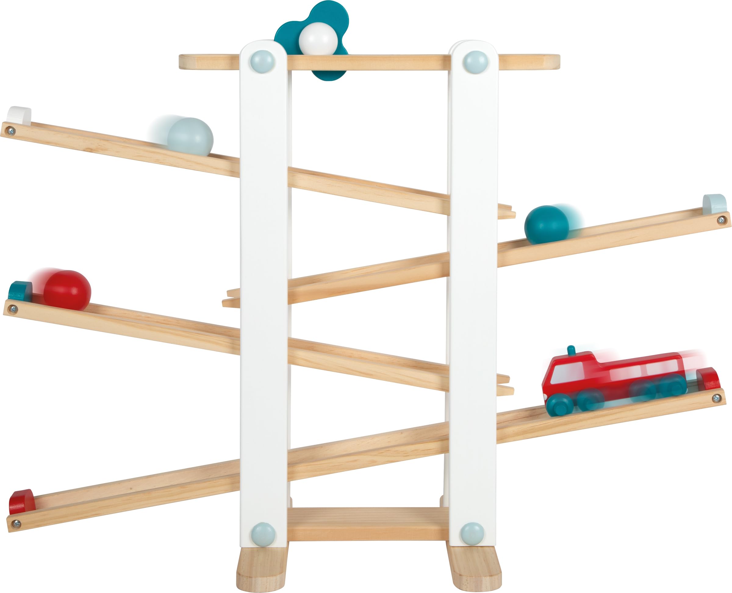 Small Foot Circuit de Billes en Bois, Jouet de motricité XL, pour Enfants à partir de 18 Mois, 12549