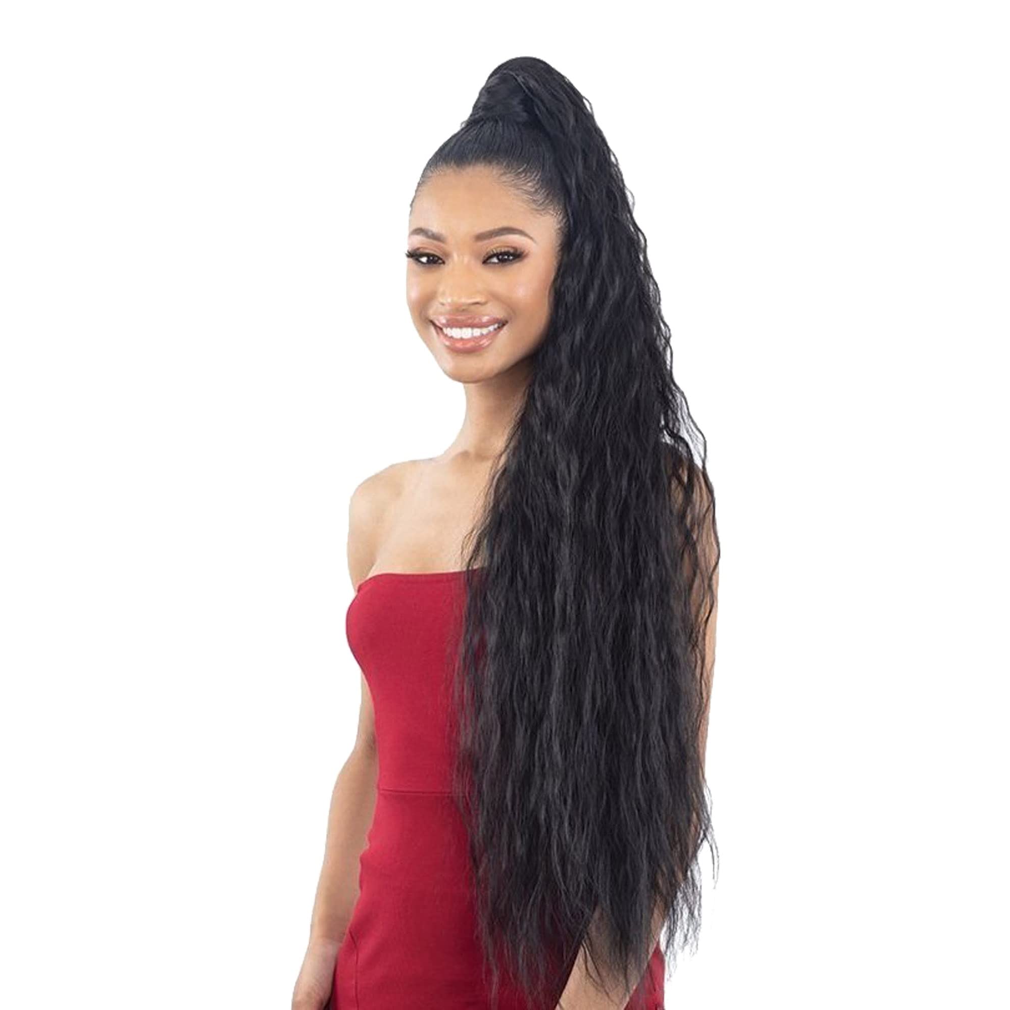 Apexhairs Hair Bun Ponytail Extension, Straight Synthetic Hairpiece Short Ponytail Bun Extensions Hair Accessories Elastic Easy Scrunchie Hair Bun for Women (Salt And Pepper)