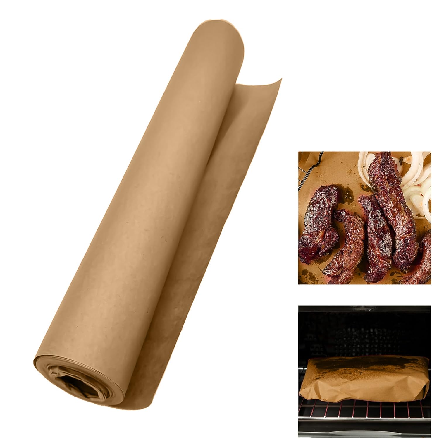 Carta da macellaio, carta kraft, carta da macellaio, carta pesca per barbecue, affumicatore, carne di pesce, salsiccia, perfetta cottura di succosi