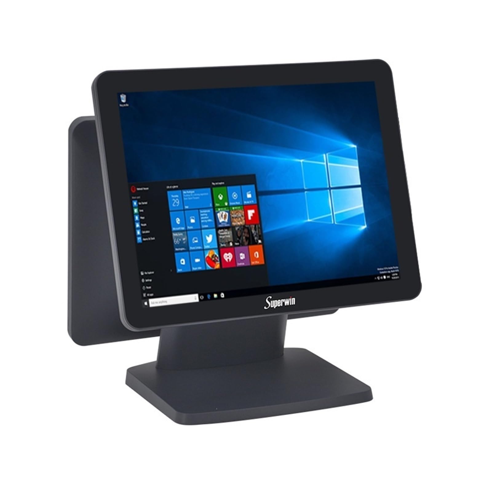 15,6-Zoll POS Touchscreen Kassenautomat All-in-One,Für kleine Supermärkte
