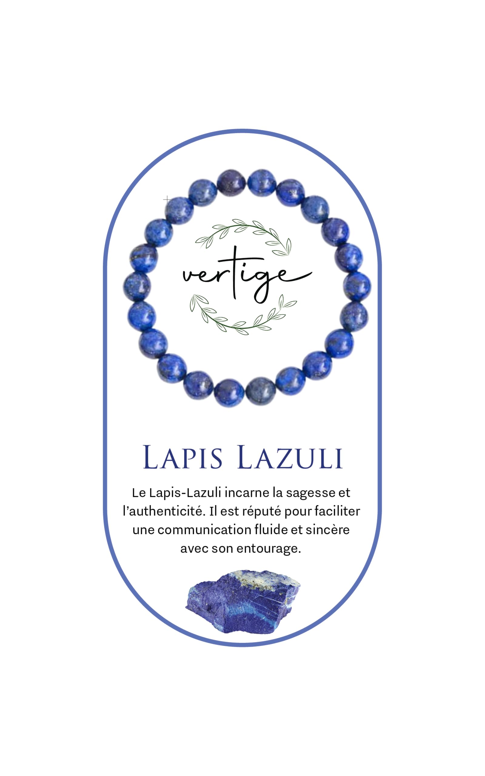 LAPIS-LAZULI 8mm