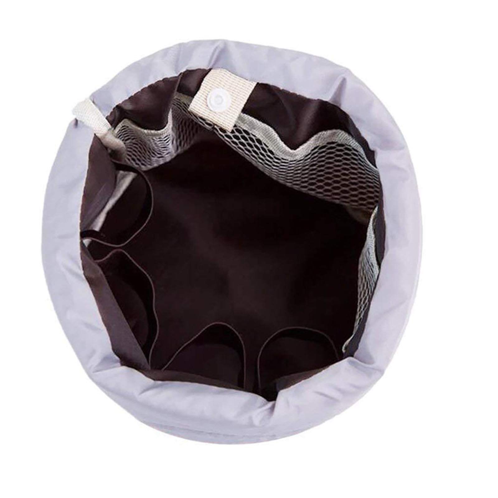 Bolsa de cosméticos Redonda Impermeable for Maquillaje, Organizador Viaje for, Estuche Aseo for Mujer, 1 Uds para Viajar(Dark Blue)