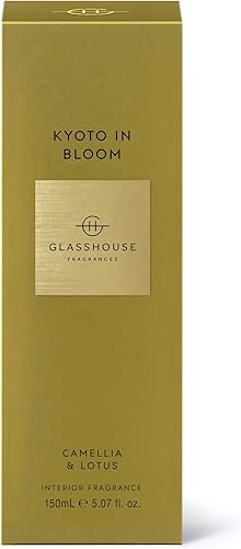 Miniatura 4 de Glasshouse Fragrances Kyoto In Bloom - Fragancia interior, espray de larga duración y ambientador en aerosol, Camelia y loto, 5.07 onzas líquidas