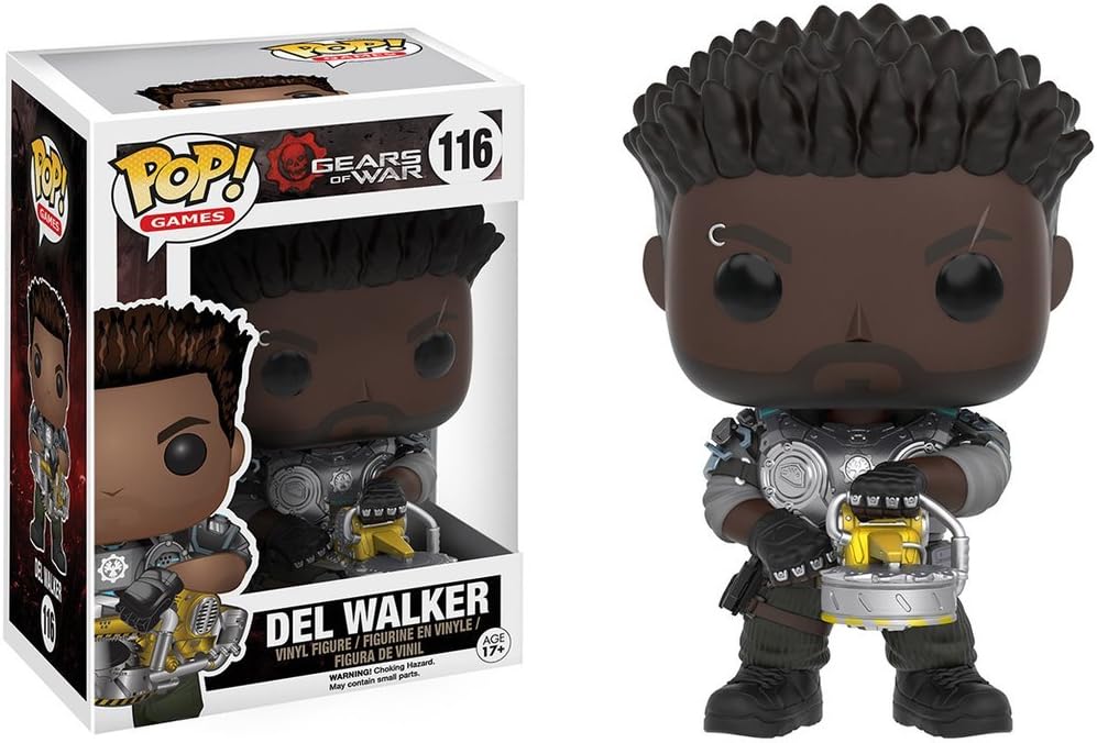 Funko POP Games: Gears of War - Del (Armored) Action Figure