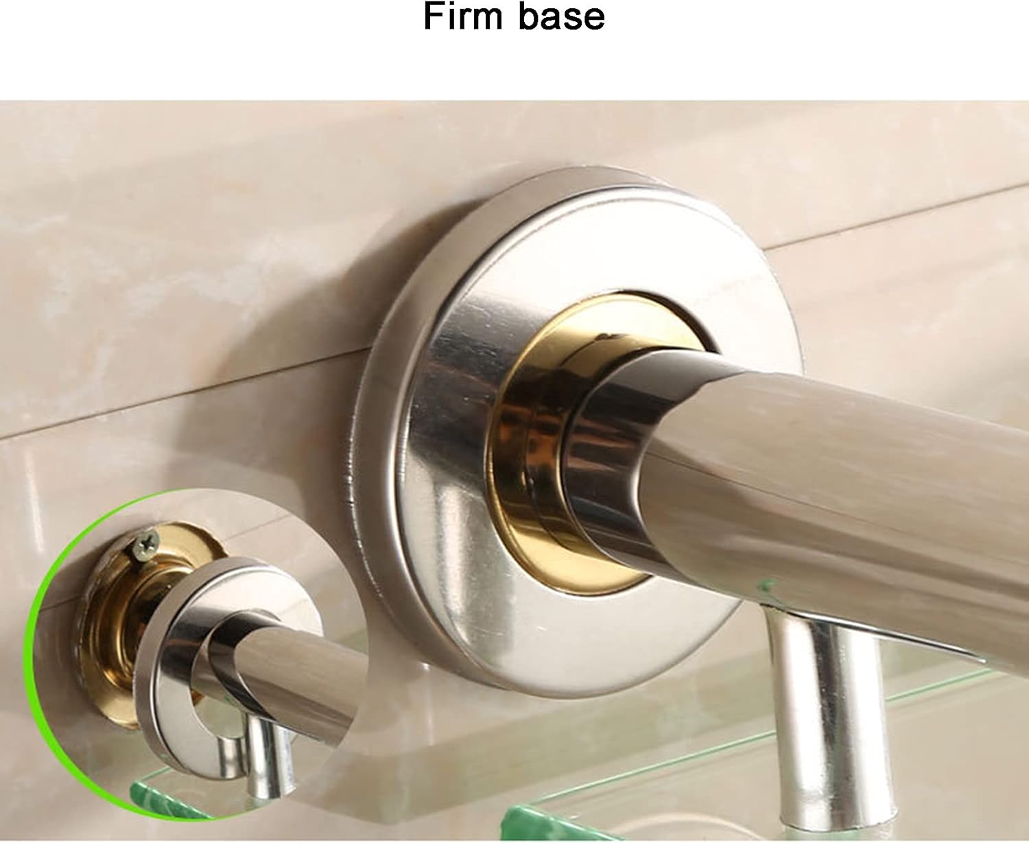 Bathroom Glass Shelf Wall Mount Brushed S304 Stainless Steel 3 Size Optional(40cm)