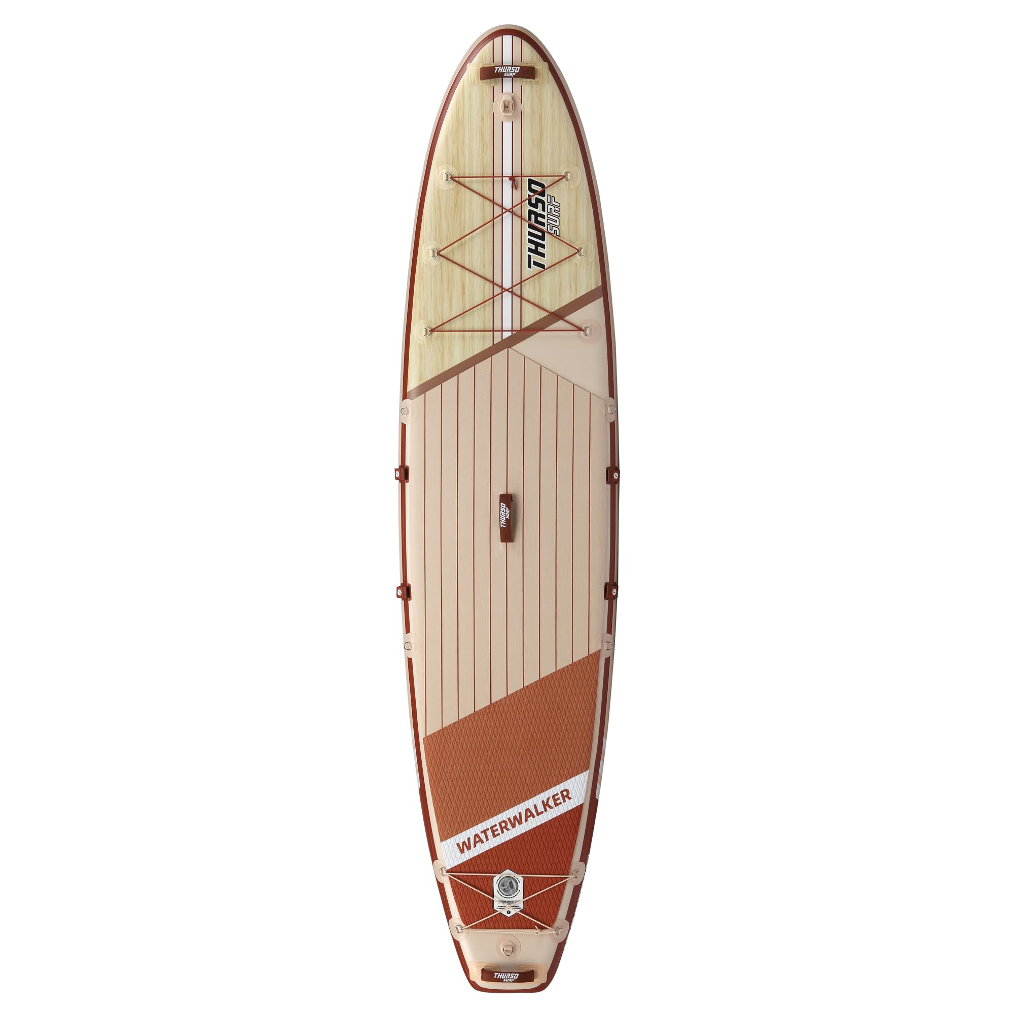 THURSO SURFInflatable Stand Up Paddle Board All-Around SUP Waterwalker 132 11', Non-Slip Deck with SUP Accessories for All Skill Levels for Surfing, Traveling, Yoga