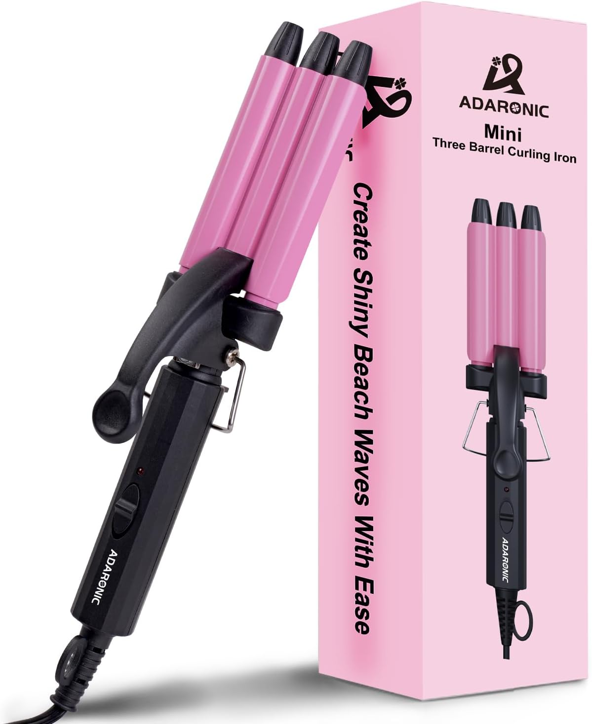 ORYNNE Small Hair Crimper, 1/2 Inch Beach Waves Curling