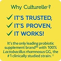 Vista 7 de Culturelle Pro Strength - Cápsulas probióticas diarias para la salud digestiva, 60 unidades y suplemento probiótico diario de bienestar de la salud