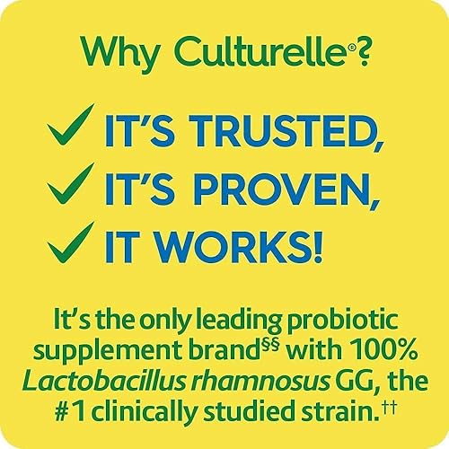 Miniatura 7 de Culturelle Pro Strength - Cápsulas probióticas diarias para la salud digestiva, 60 unidades y suplemento probiótico diario de bienestar de la salud,