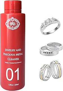 リキッドジュエリークリーナーソリューション-100lシルバージュエリークリーナー|シルバーダイヤモンドプラチナジュエリーと貴石の輝きと輝きを取り戻します Yahede