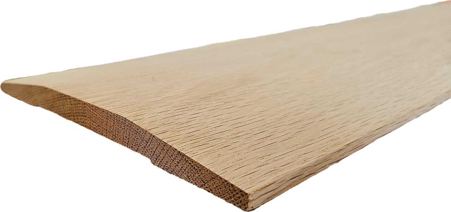 4 1/2" Wide x 1/2" High x 36" Length Wooden Door Threshold Transition Strip