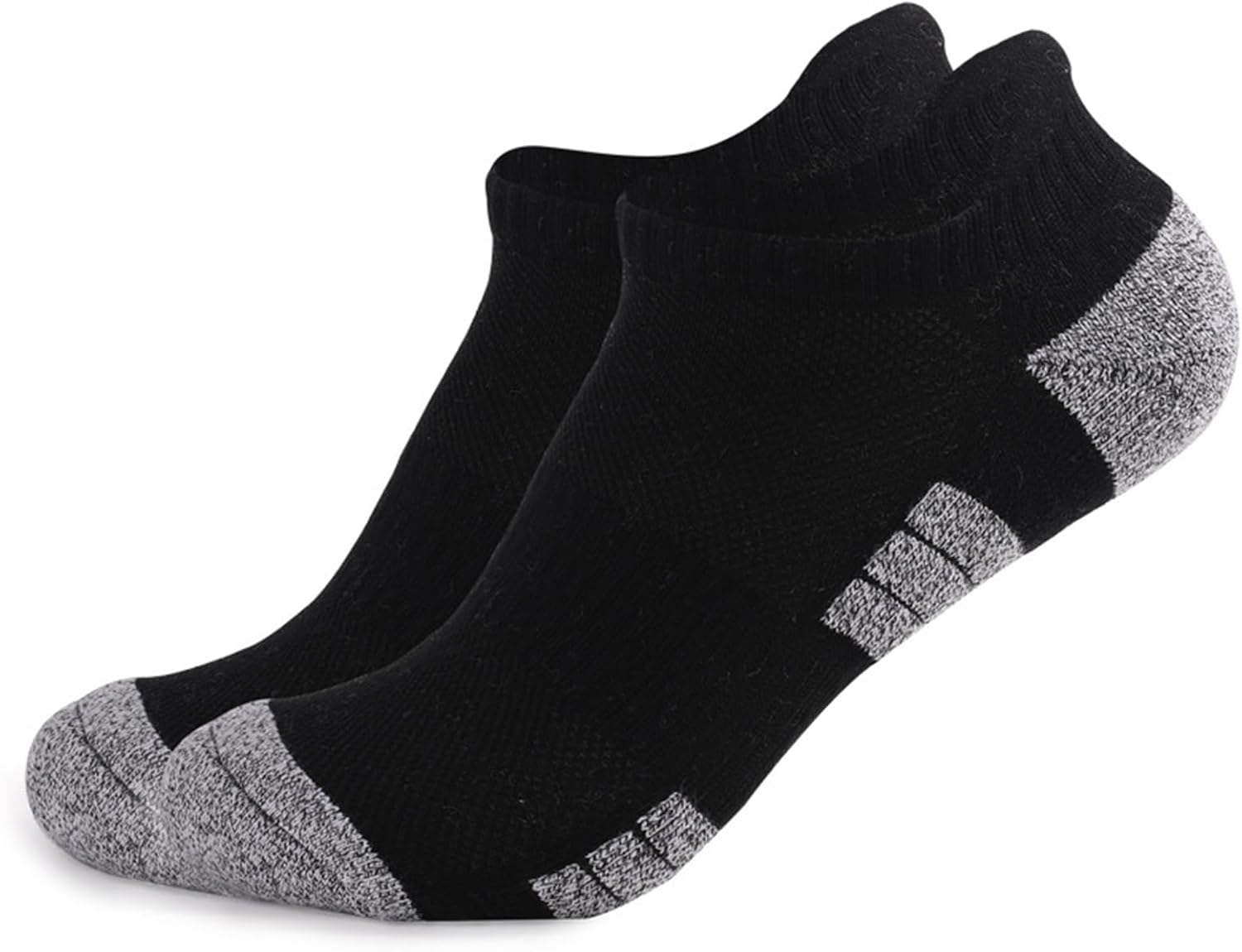 10-20 Pairs Athletic Ankle Socks for Men Breathable Low Cut Running Socks Cushioned Moisture Wicking for Sport Traveling - Image 3