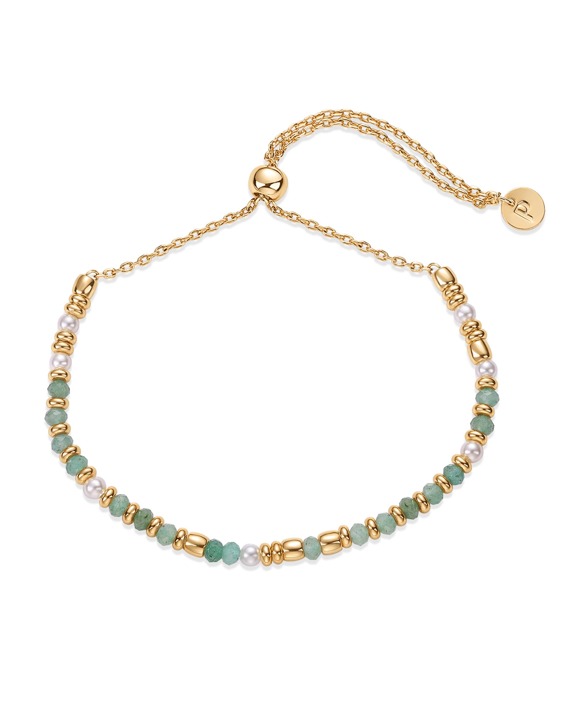 PAVOI Gold Plated Beaded Bracelets