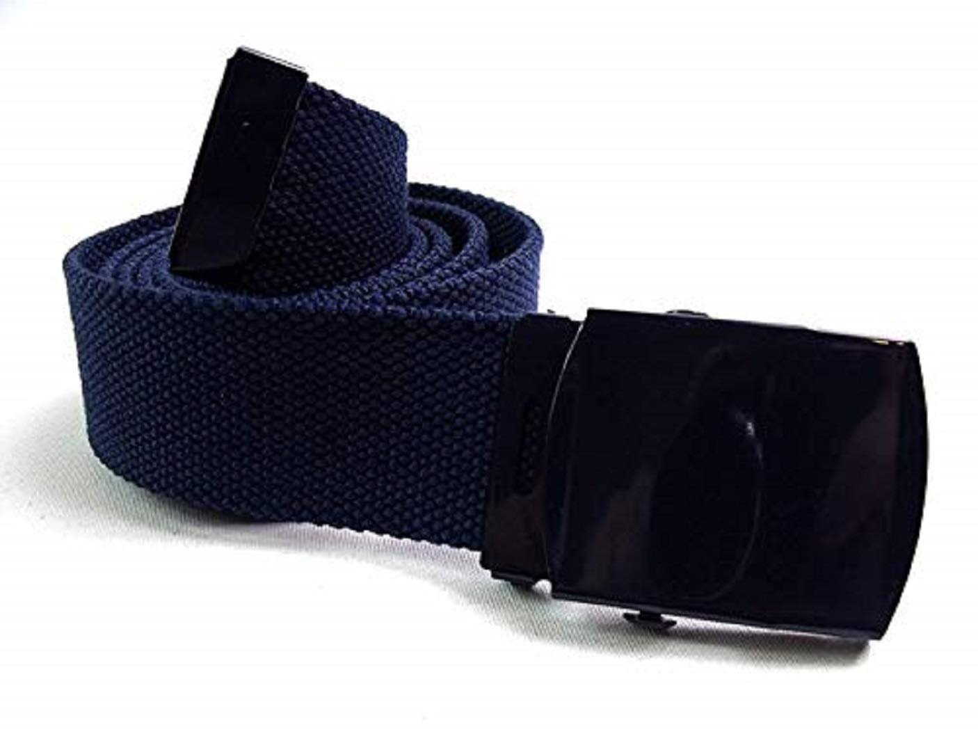 Leather Emporium Unisex Blue Canvas Cotton Belt (52", )