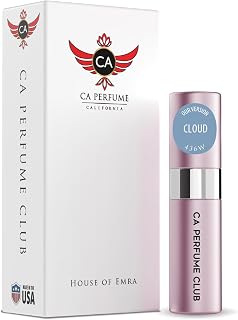 CA Perfume Impression of Cloud For Women Replica Version Fragrance Dupes Long Lasting Eau de Parfum Spray Refillable Atomizer Bottle 0.27 Fl Oz/8ml-X1