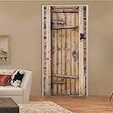 【Adesivi per Porte Artistiche】Gli Adesivo per porta 3D sono molto artistici e decorativi. I vivaci modelli di colori 3D moderni possono mostrare l'esperienza visiva più realistica.