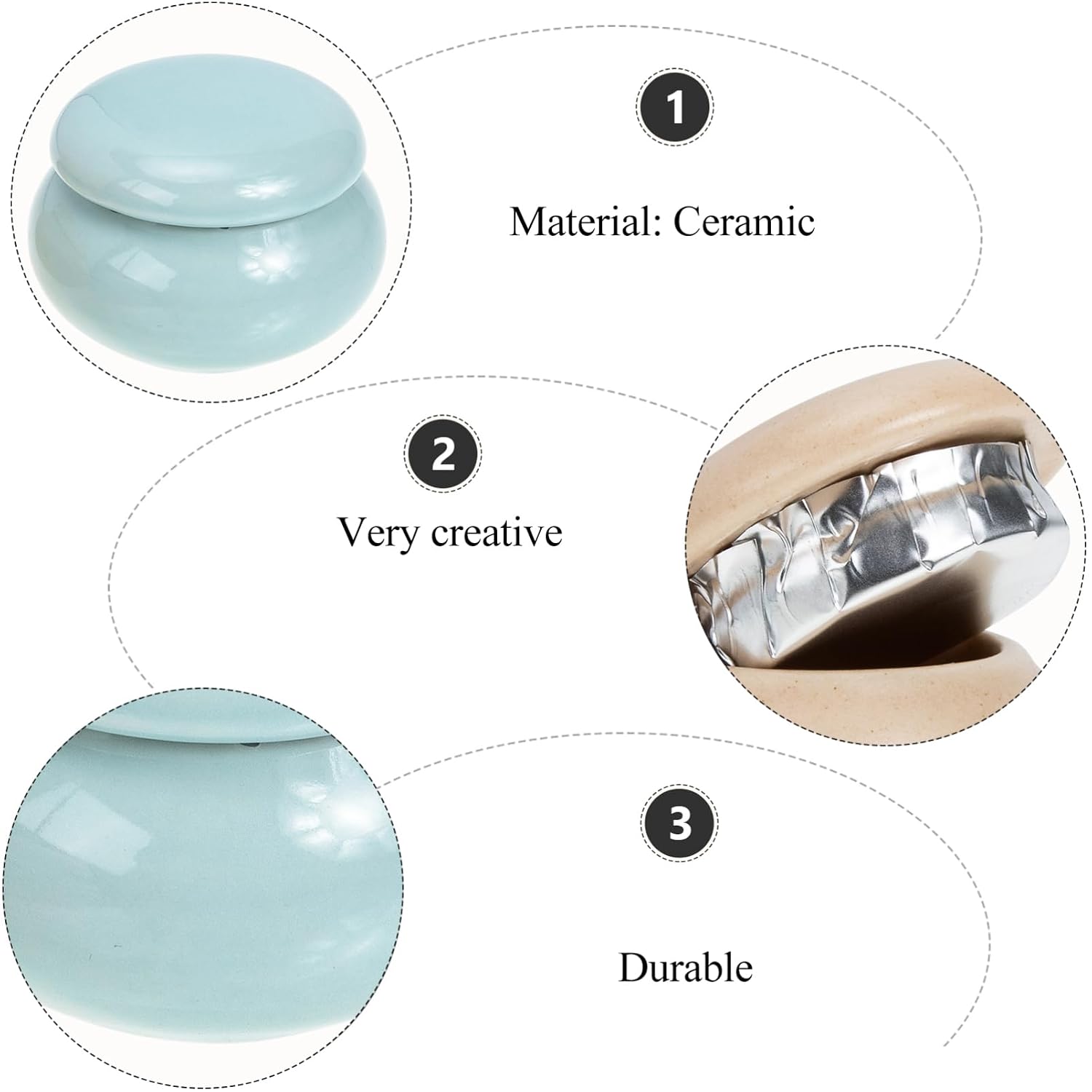 Large 2pcs Nail Art Cup with Lid Nail Brush Cleaning Container for Manicure Supplies for and Home Use