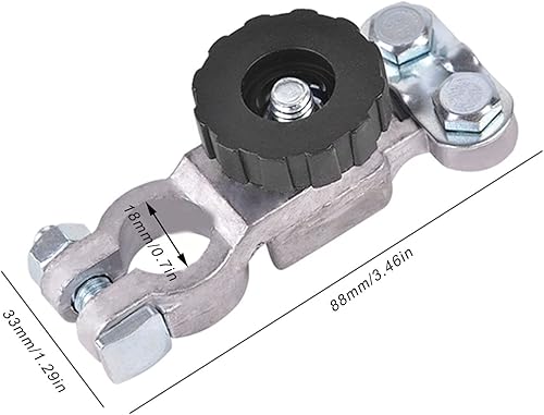 Miniatura 6 de Interruptor de desconexión rápida de batería, interruptor de terminal de batería, interruptor de apagado de conexión de desconexión, interruptor de