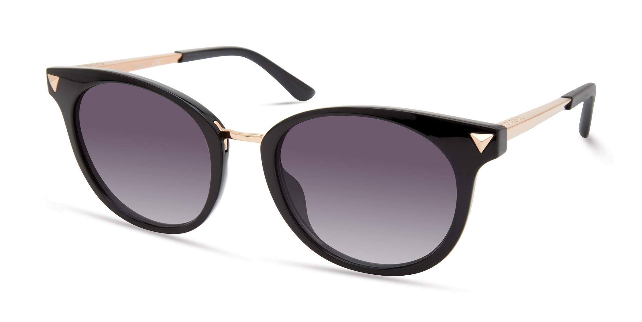 GUESS womens Stud Acccent Round Sunglasses Round Sunglasses