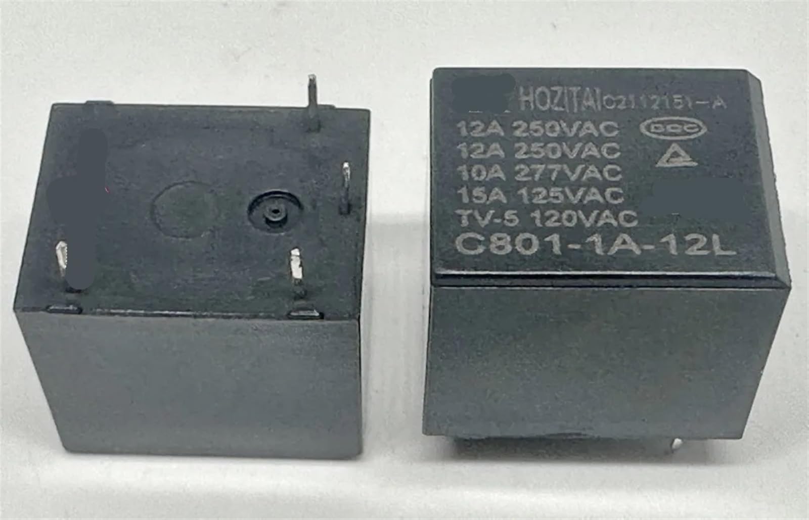 Relé de 4 pines T73-1A-12V-12A para solucionar fallos de energía 3