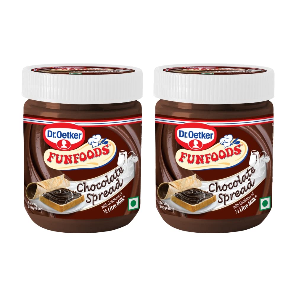 Dr. Oetker FunFoods Chocolate Spread - Pack of 2, 850g (B09CFHVJ14) Amazon Price History, Amazon Price Tracker
