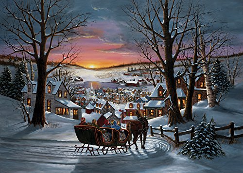 Sleigh Ride Christmas Cards - Set of 15