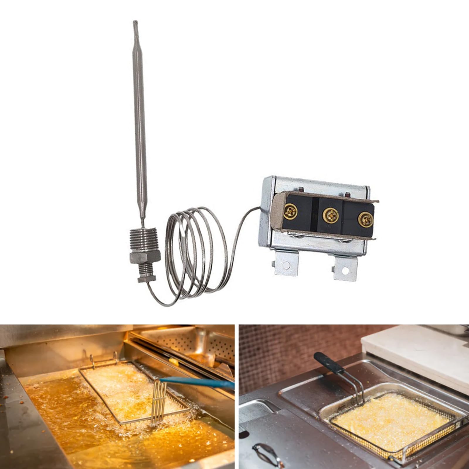 Termostato de alto límite para LCCM2003000 301030005, interruptor de freír de cocina, fácil instalación, control de temperatura