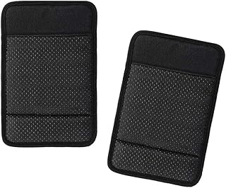 SDENSHI Pacote com 2 capas de apoio para mão do andador, almofada macia e confortável para andador, andador, andador, com muleta, cadeira de rodas, acessório antiderrapante e respirável para mobilidade