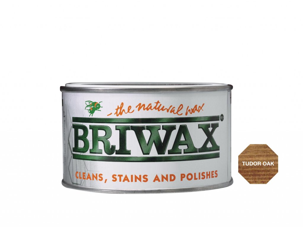 Briwax Natural Wax 400g Tudor Oak