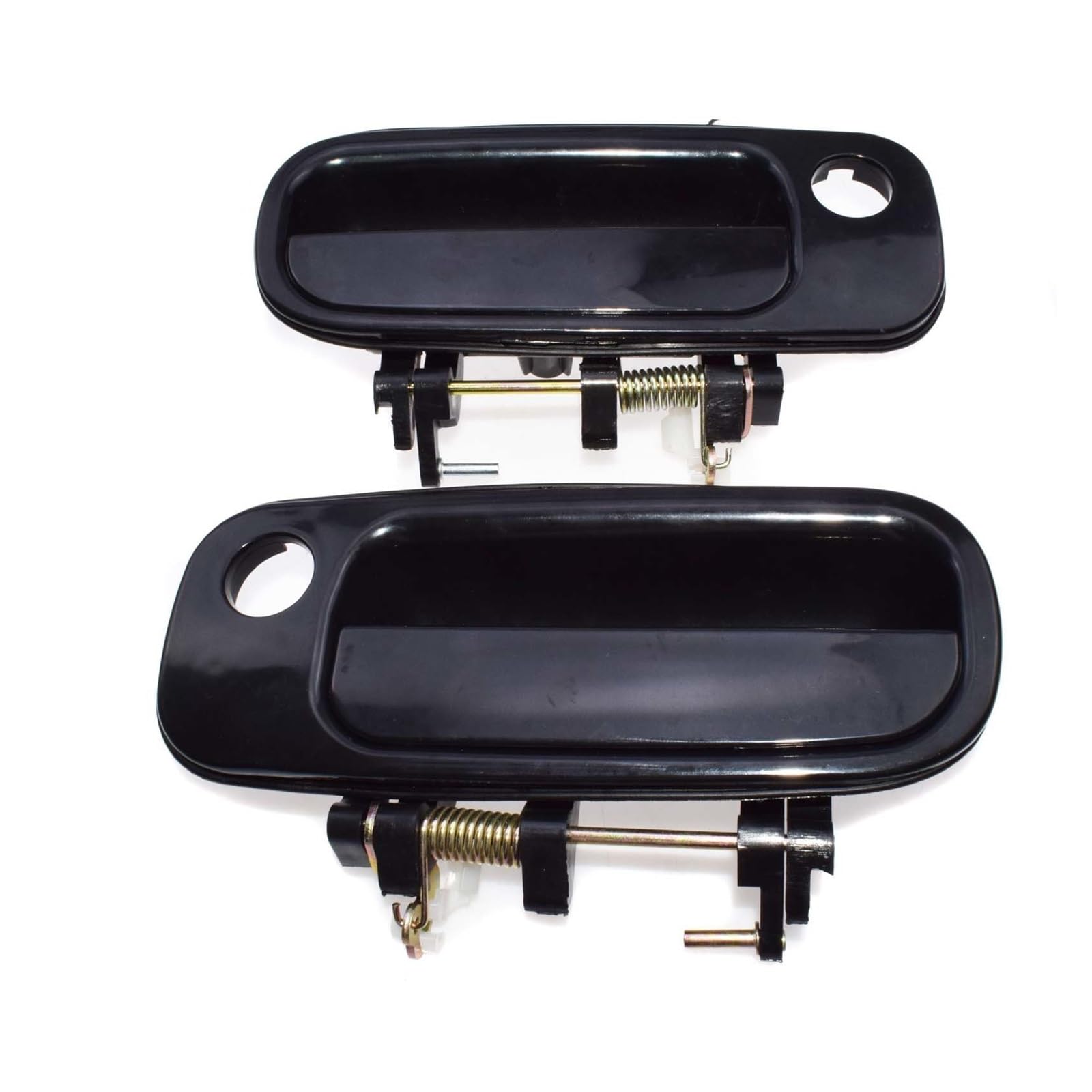 Dbckls Front Left And Right Vehicle Exterior Outer Door Handle For Toyota For Camry 1992-1996 69220-33020 69210-33010 69240-33010 69230-33010 Black Front Rear Left Right Exterior Door Handle(Front Left And Right)