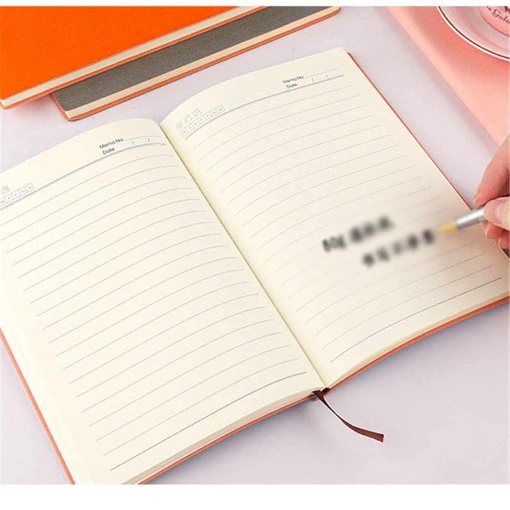 SePKUs Cuaderno para adolescentes de papelería para reuniones, juego de cuaderno A5, cuaderno de negocios (estilo C)