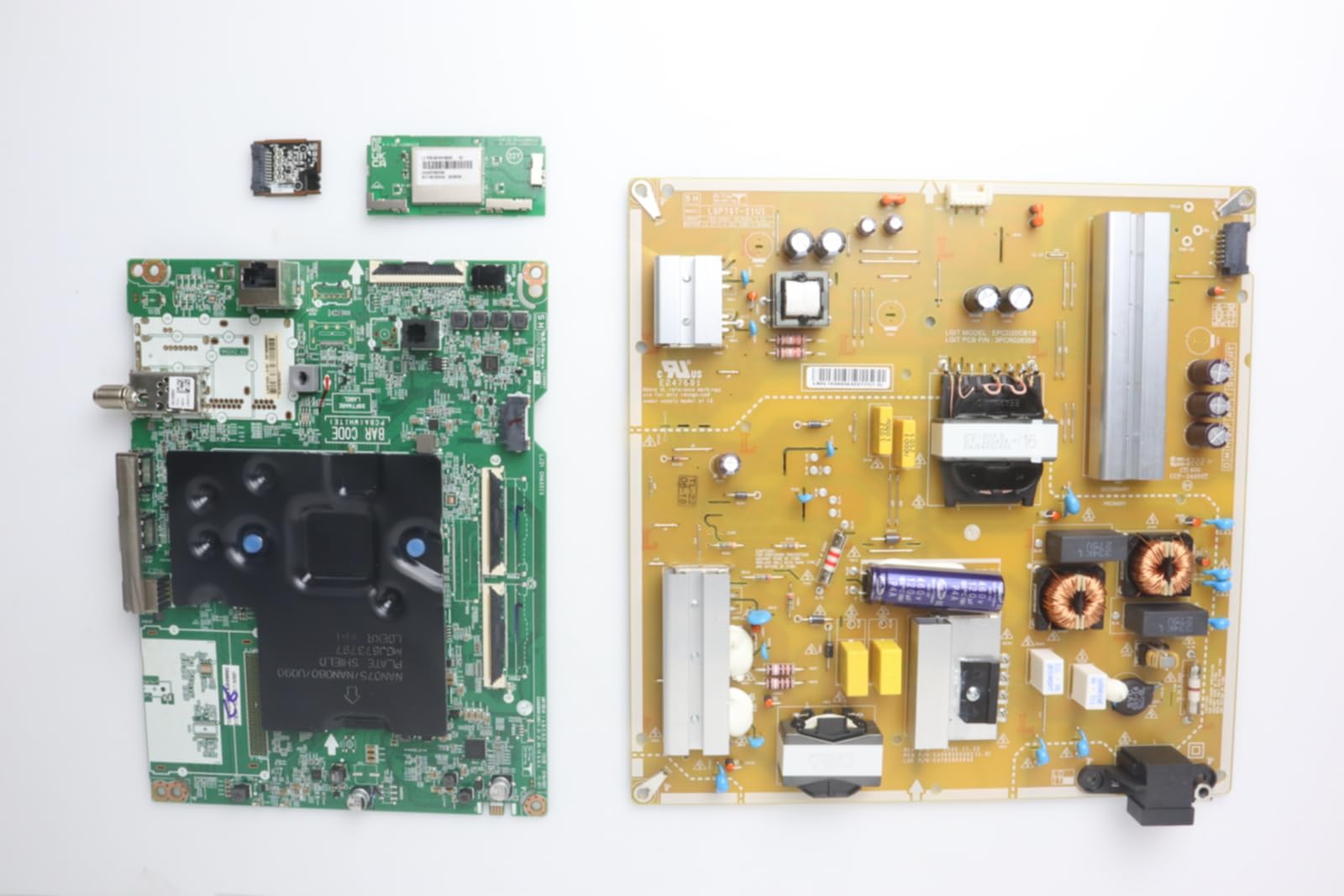Cartes principales, Power, T-Con, câbles flexibles pour TV LG Cartes principales, Power, T-Con, câbles flexibles pour TV LG