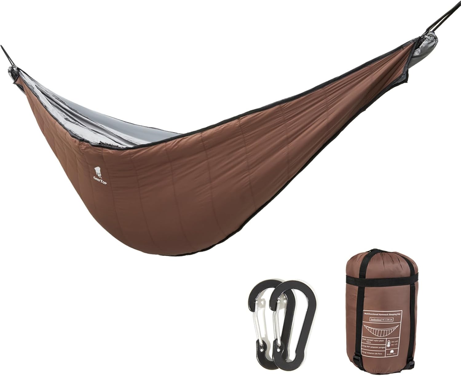 Portable Hammock Underquilt Winter Cold Weather Warm Underquilt for Outdoor Camping Hiking