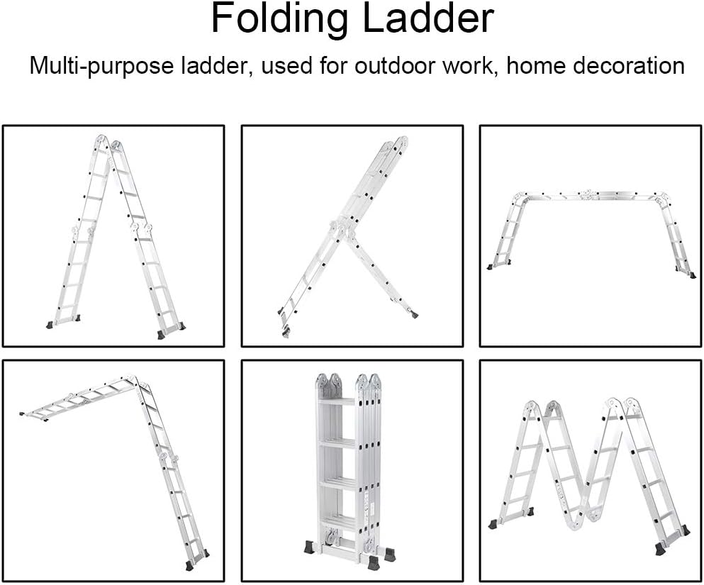 Hоttеѕt Sаlеѕ Folding Ladder, Multi-Purpose Extension Work Task Step Ladder with 2 Panels for Home Nеw Prоduсt Folding Ladder, Multi-Purpose Extension Work Task Step Ladder with 2 Panels for Home