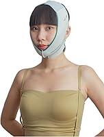 Vista 9 de Serena.H Máscara facial para dormir New Beauty, mascarilla reutilizable en forma de V, máscara facial en forma de V, máscara de elevación de línea