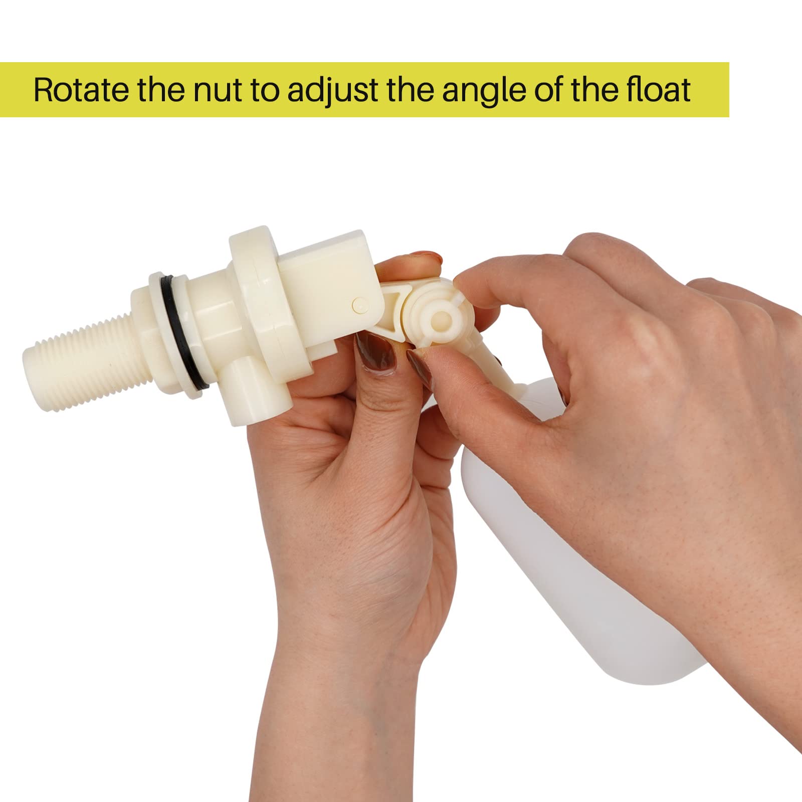 2 Valvole A Sfera Galleggianti 1/2 Pollice - Per Abbeveratoi Animali, Vasche E Piscine - Foto 2