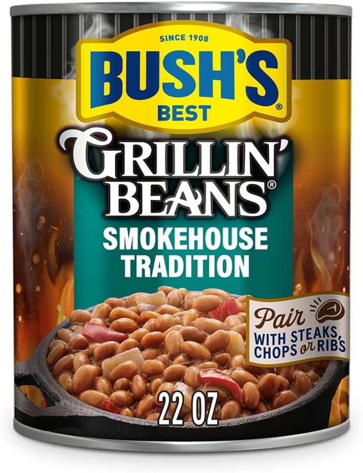 Bush's Best Smokehouse Tradition Grillin' Beans, 22 Oz