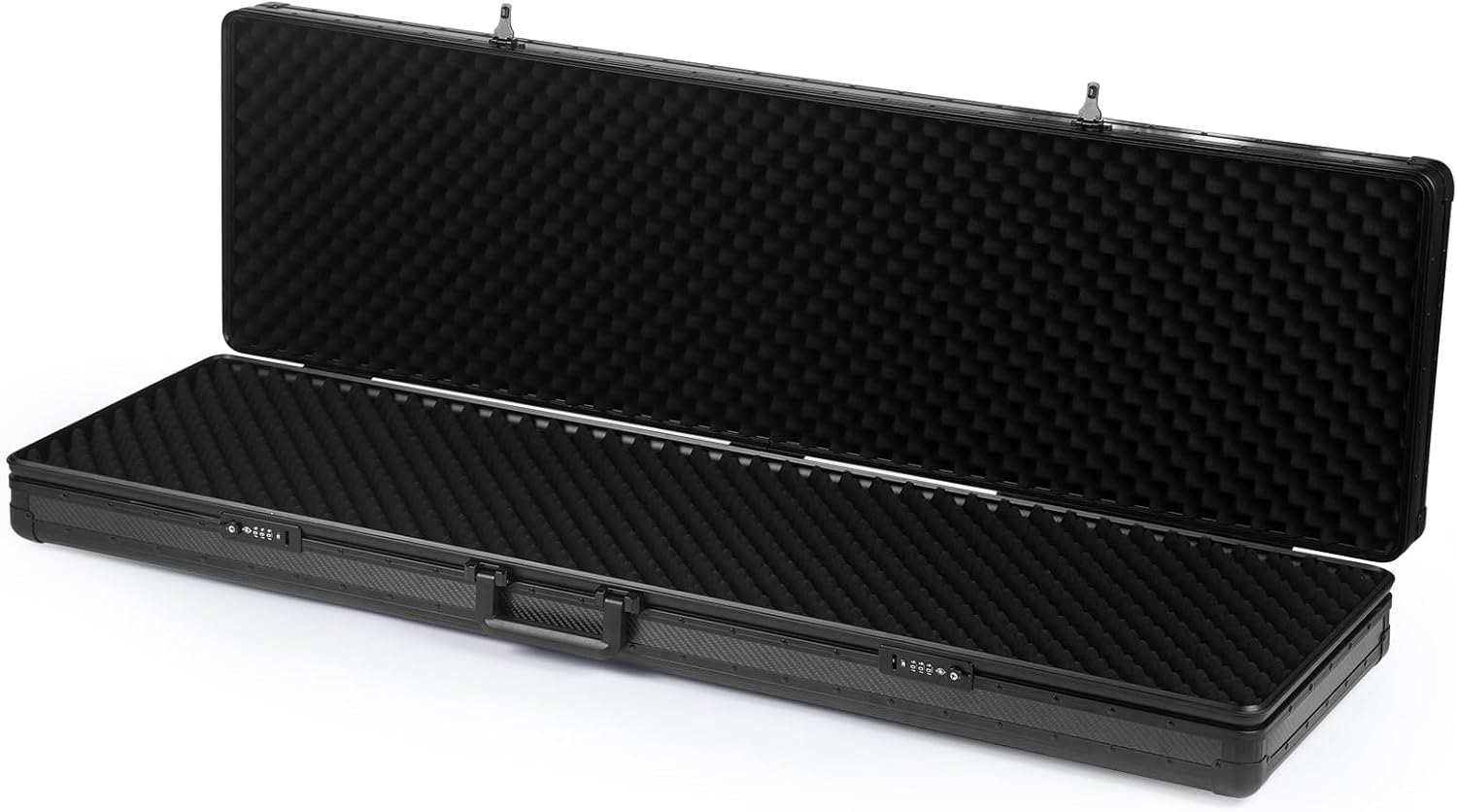 Heavy-Duty Hard Case - Carbon Fiber Cases IP67 Waterproof Protection for Camera & Outdoor Equipment (Large) (L)