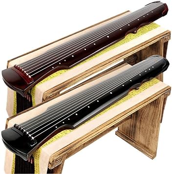 JITEM Traditional Chinese 7-String Instrument, Old Paulownia Guqin, Stringed Instrument for Beginners(Color:B), Size