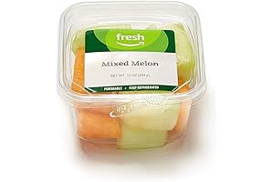 Fresh Mixed Melon Chunks: Sweet and Refreshing Delight
