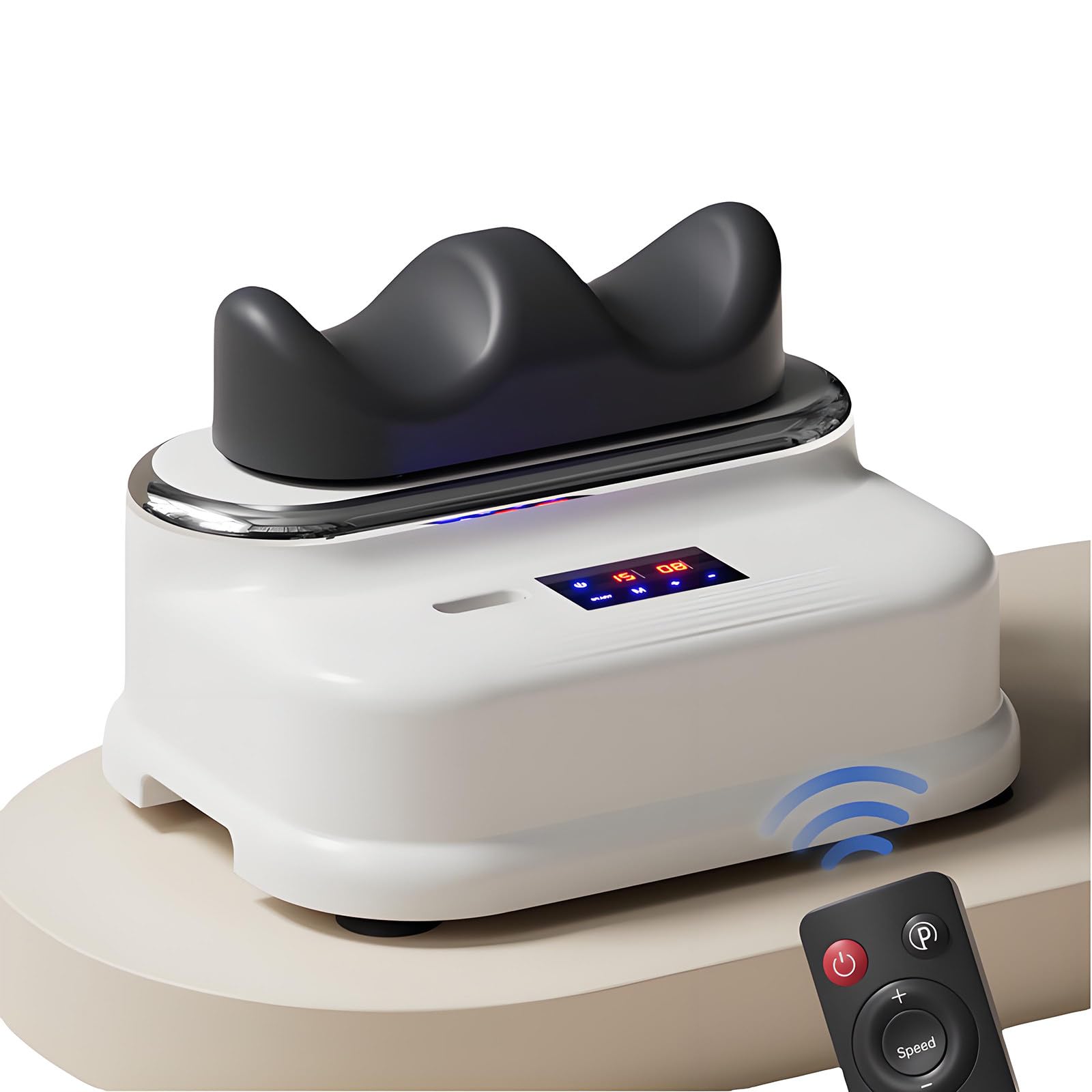 Masseur Pieds Et Jambes Chi Swing,Appareil Fitness,30 Vitesses,Télécommande,Mouvement Oscillant pour Stimuler La Circulation Et Soulager Le Stress
