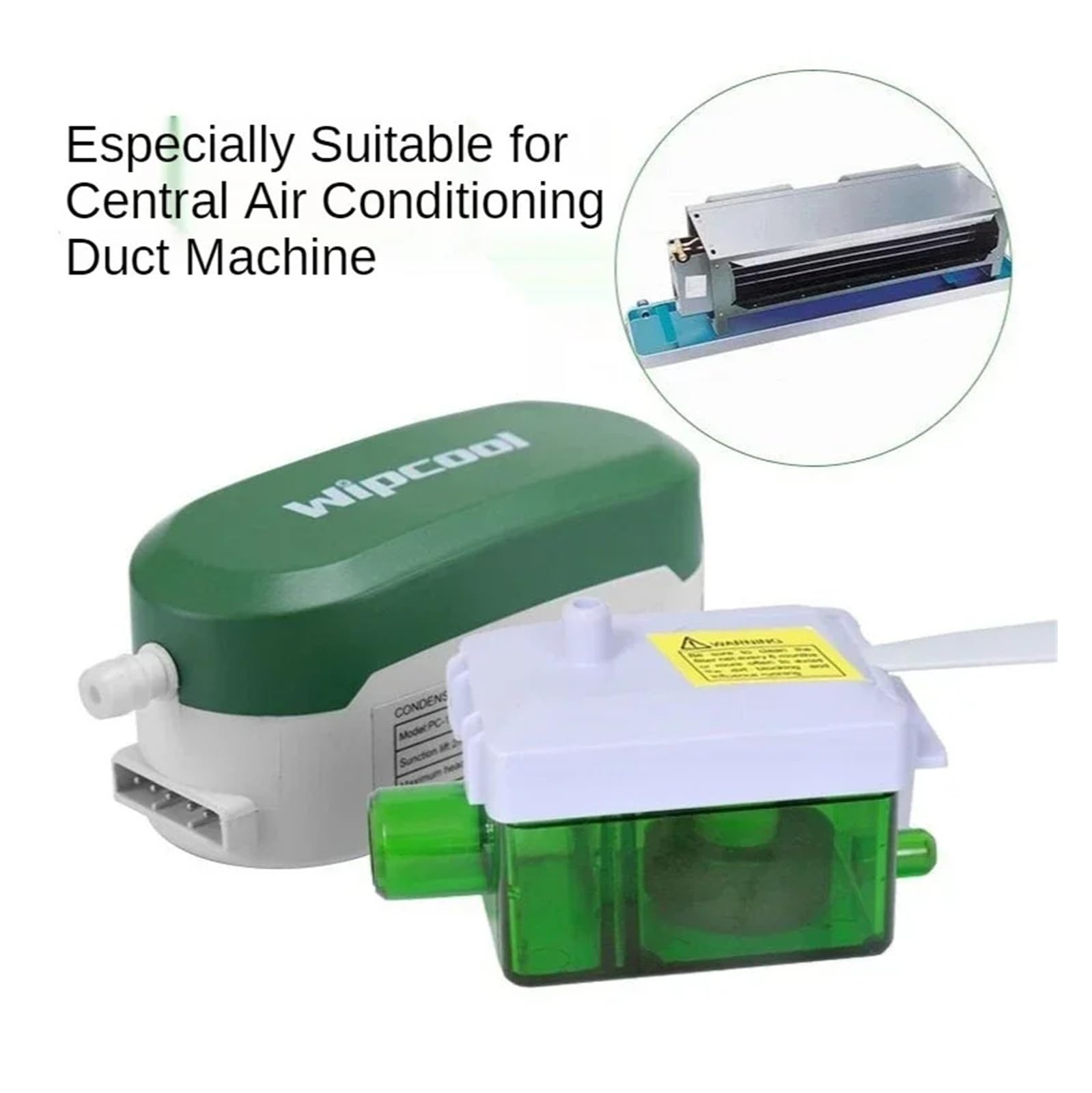 Bomba De Condensado PC-12B PC36B, Bomba De Drenaje De Condensado De Aire Acondicionado, Mini Bomba De Microdrenaje, Unidad De Bobina De Ventilador Externa(PC-36B 3m drain pipe)
