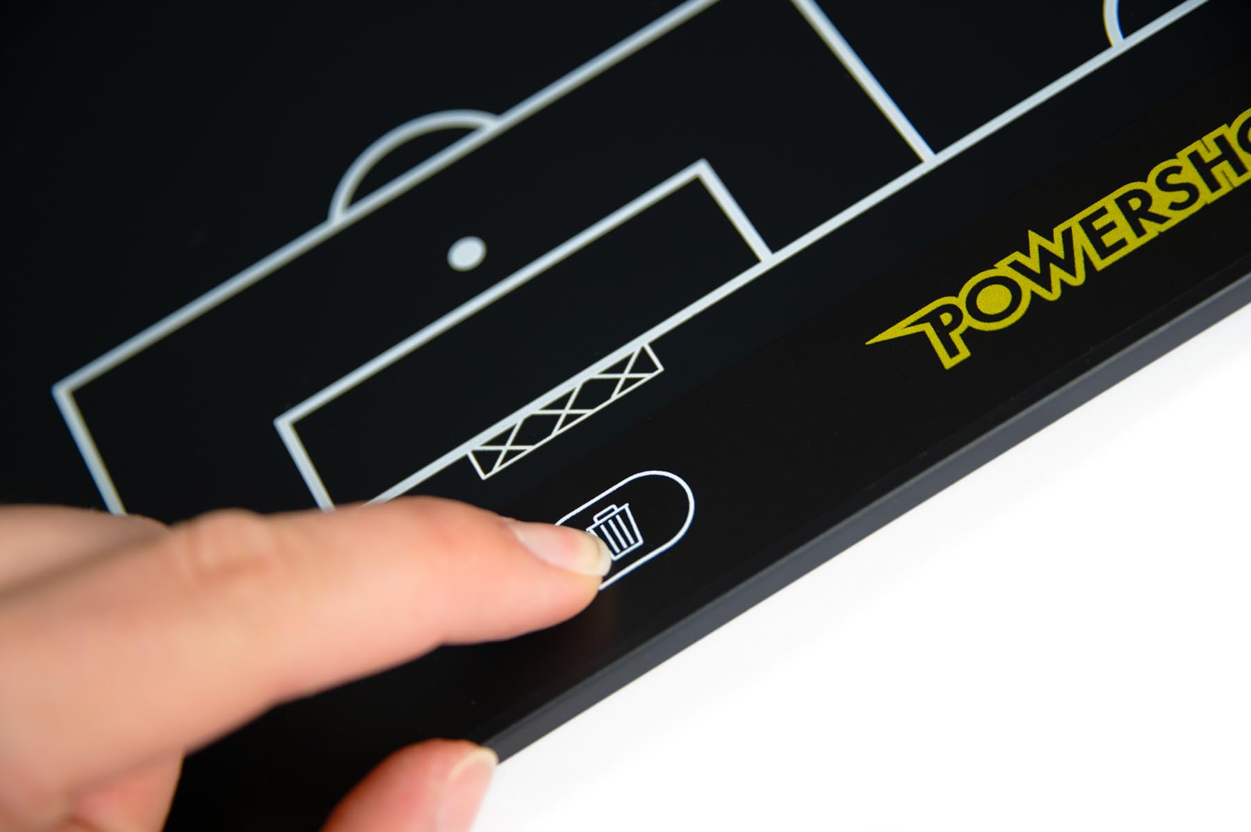 POWERSHOT Tablet taktyczny do piłki nożnej bez tuszu, format A4, strategiczny obraz odpowiedzialny za piłkę nożną