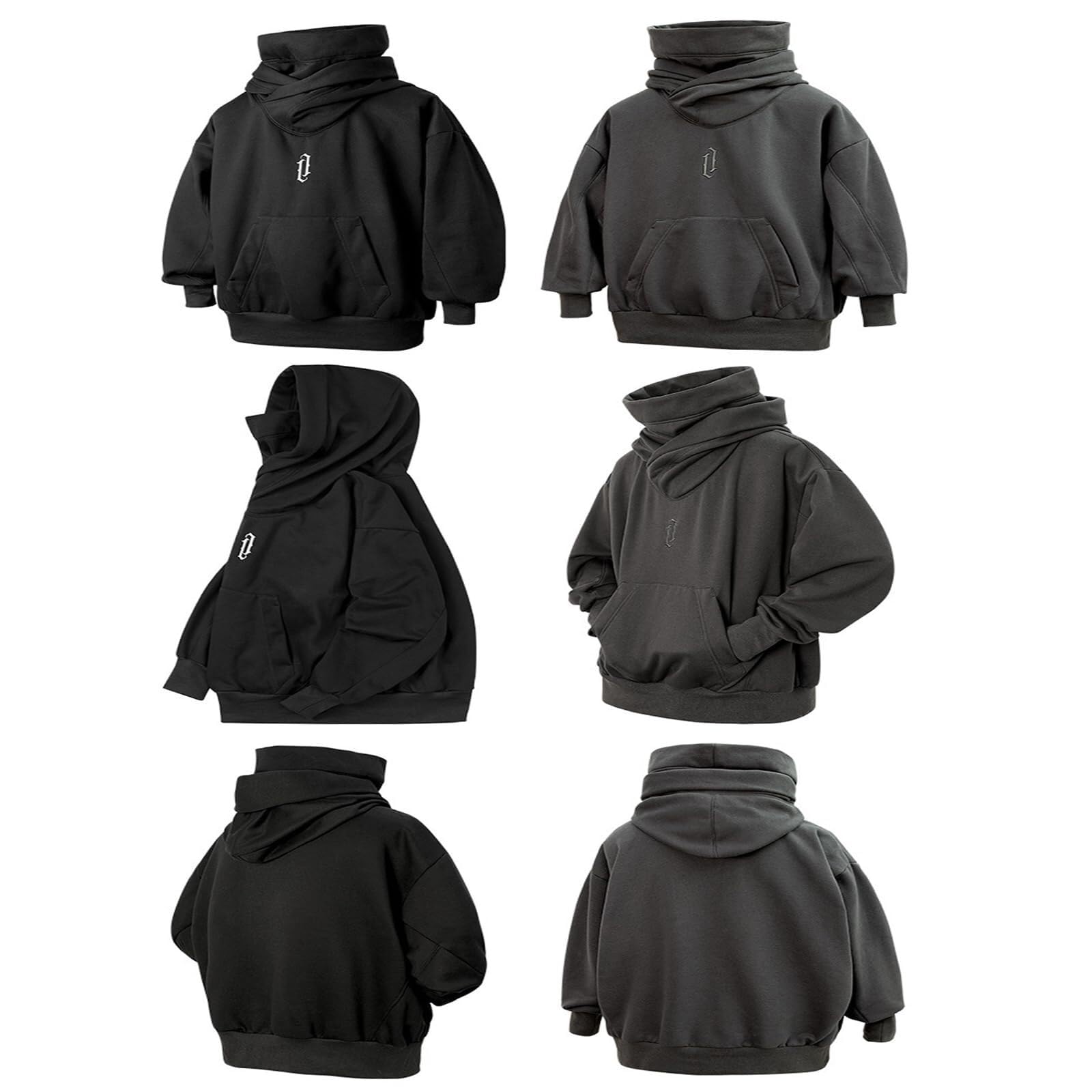 Amazon.com: ACE4U Fall Unisex Oversized Hip-Hop Hoodies