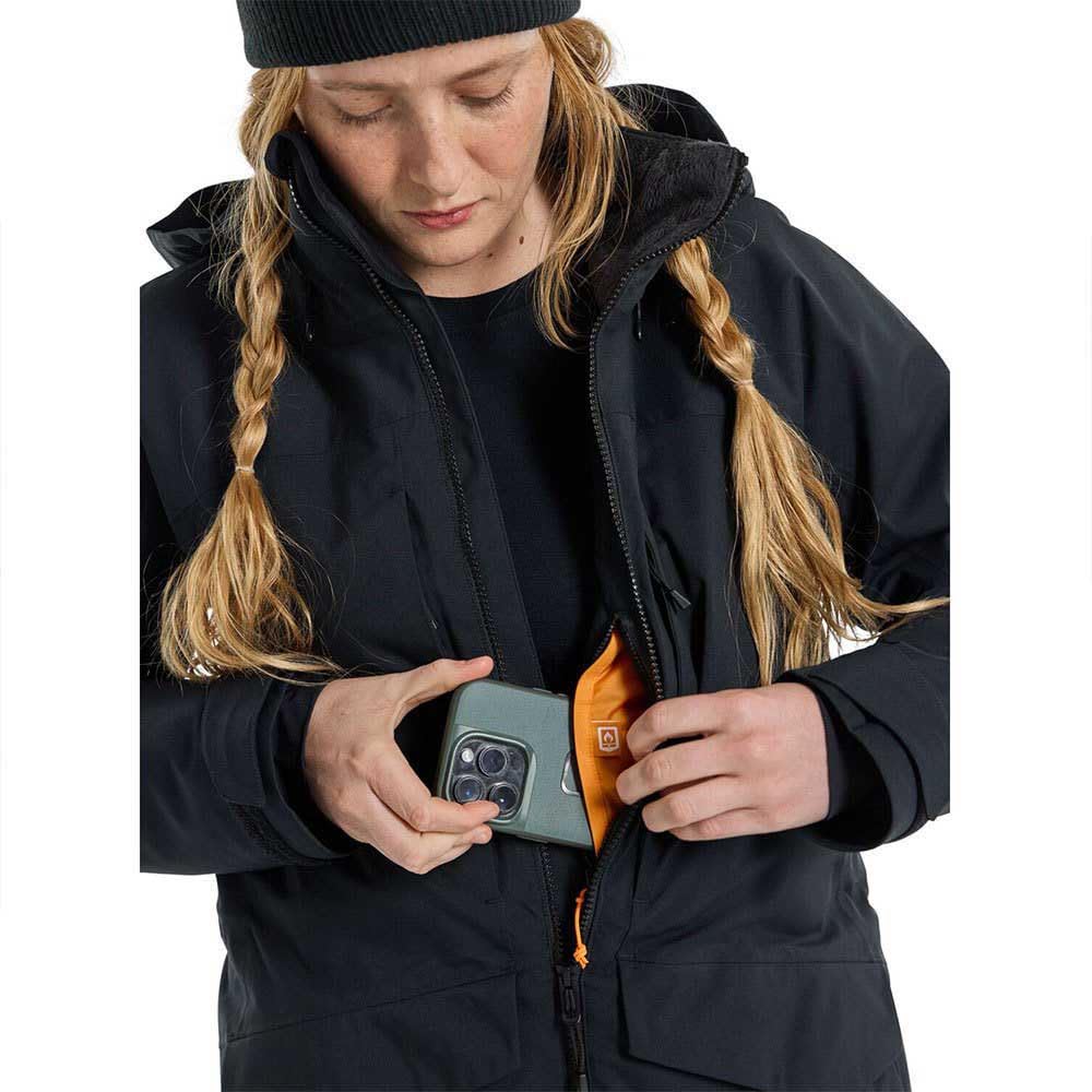 Burton Damska kurtka snowboardowa, czarny (True Black), S