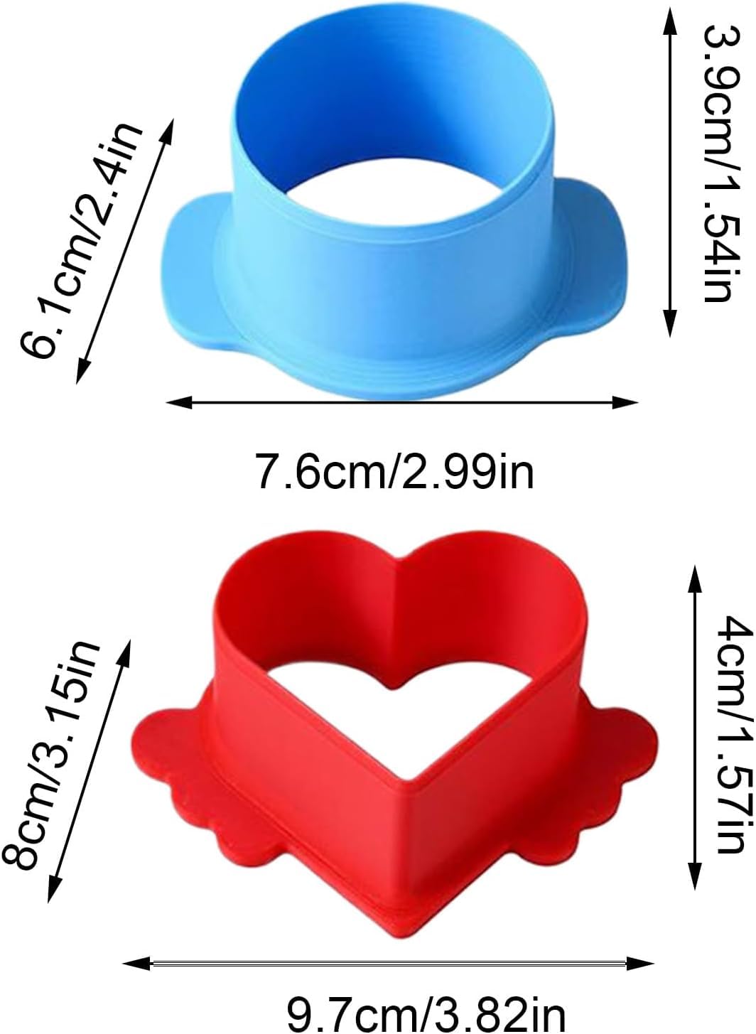 Donut & Cœur Set De Moule à Cake Pops, Imprimé 3D Coupeur Et