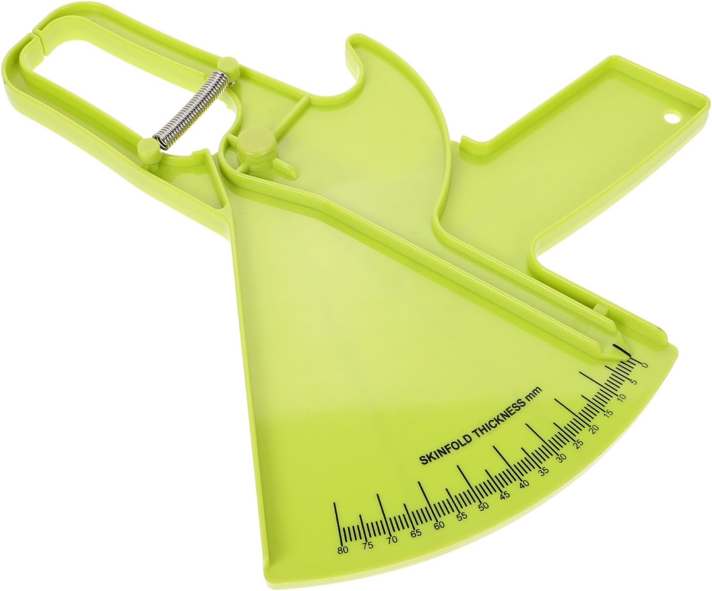 Body Fat Caliper Measuring Tool Handheld Skinfold Fat Clamp for Fitness and Health Monitoring Men and Women